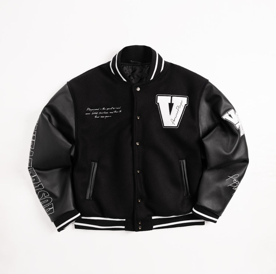 VGZ “HUSTLE EVERYDAY” Varsity Jacket