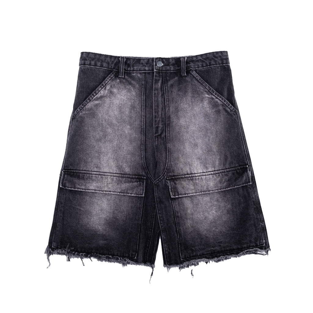VGZ “Grime Box” Denim Shorts