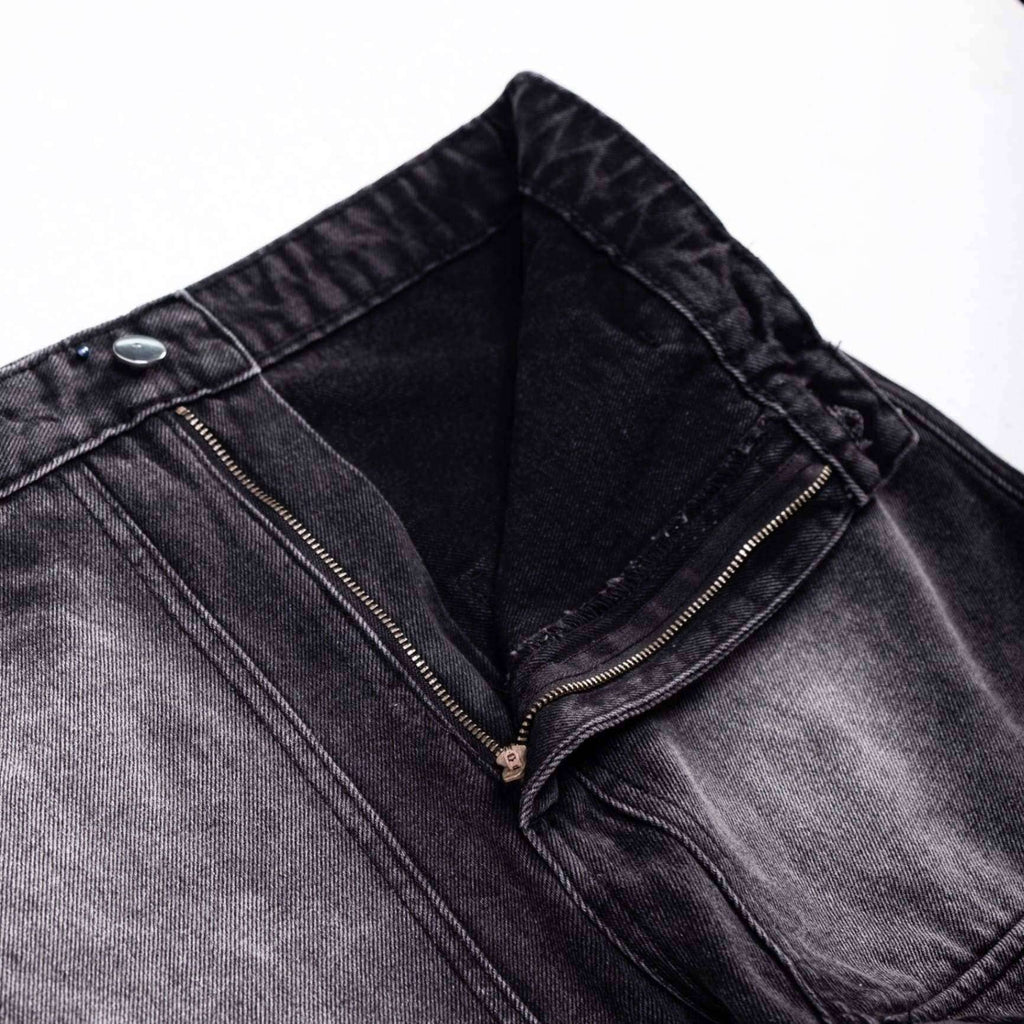 VGZ “Grime Box” Denim Shorts