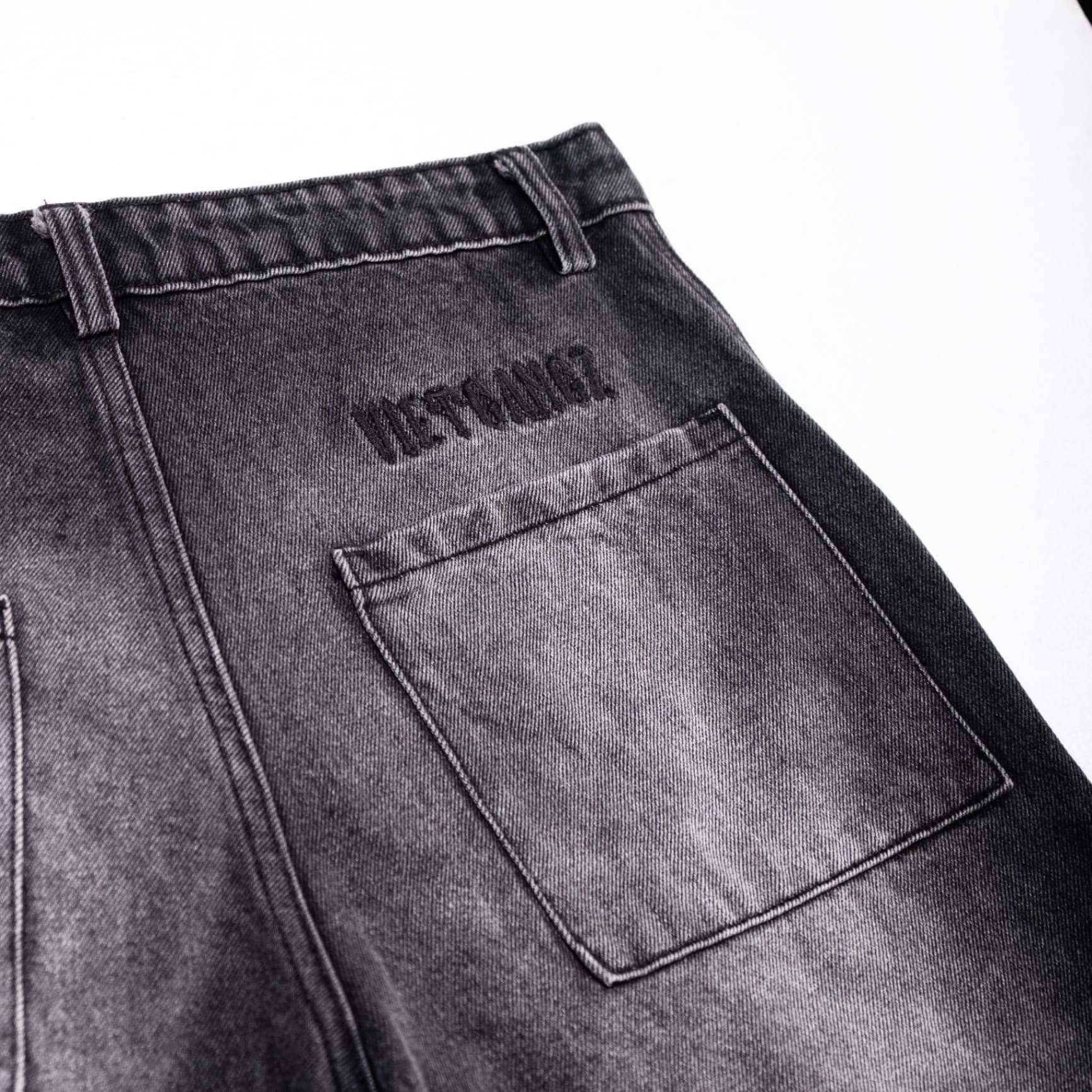 VGZ “Grime Box” Denim Shorts