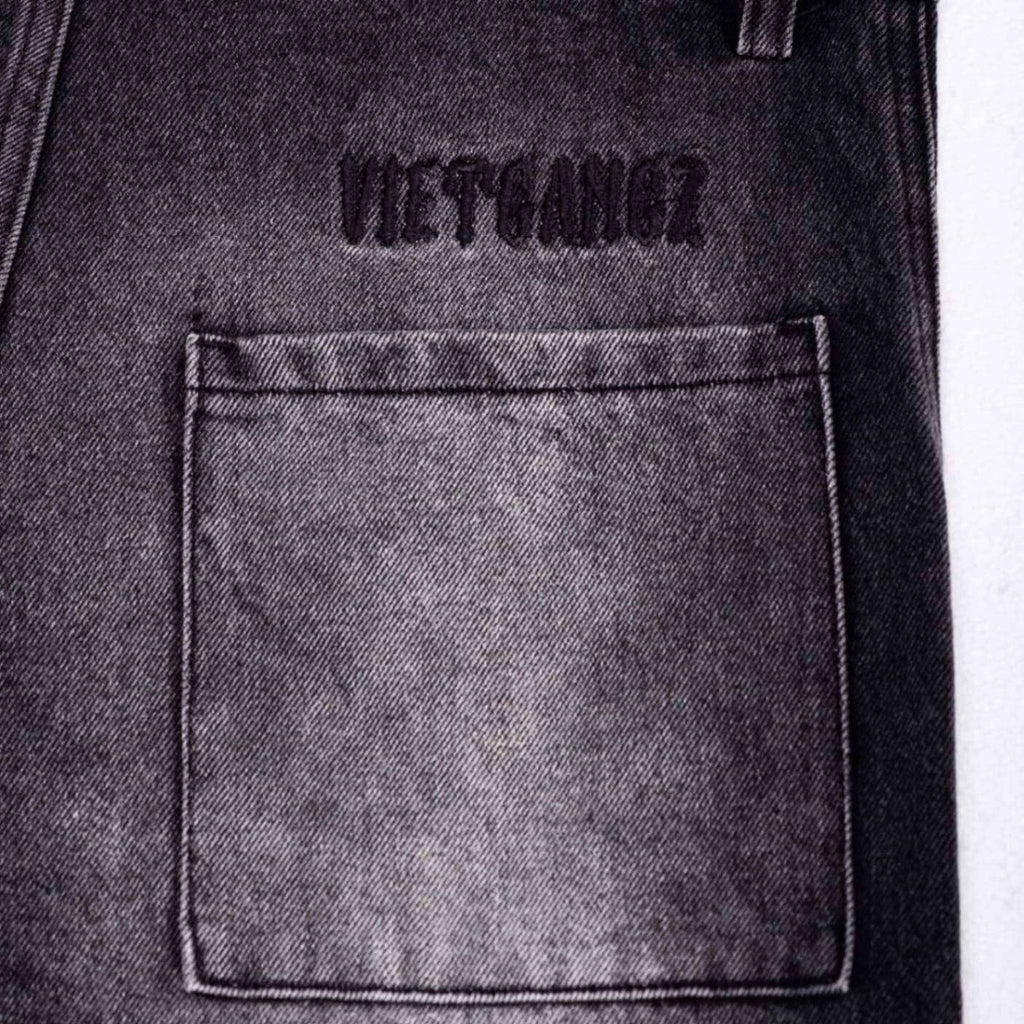 VGZ “Grime Box” Denim Shorts