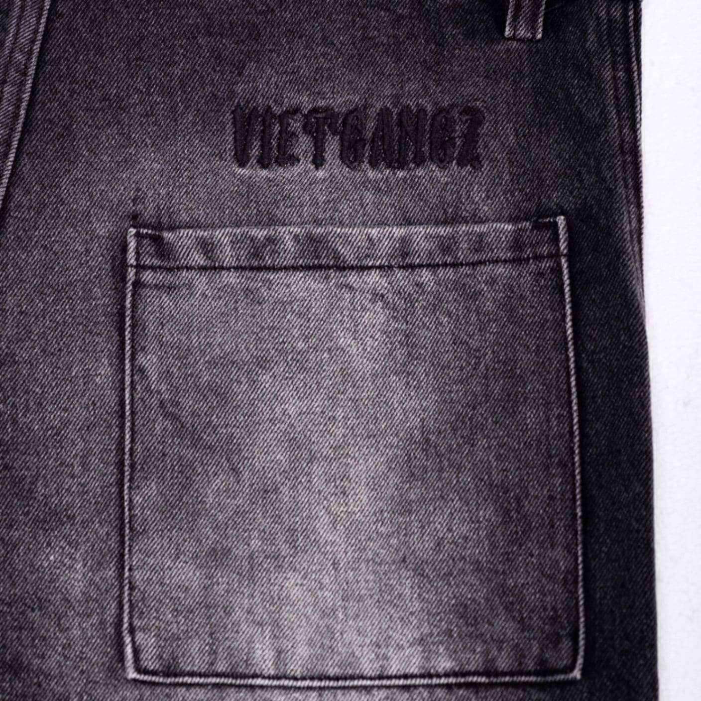 VGZ “Grime Box” Denim Shorts
