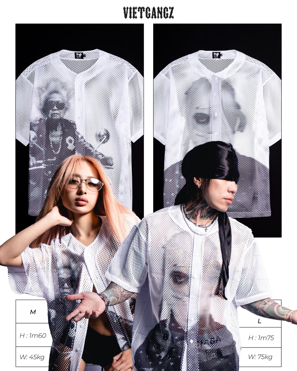 VGZ “Masked Soul” Mesh Jersey