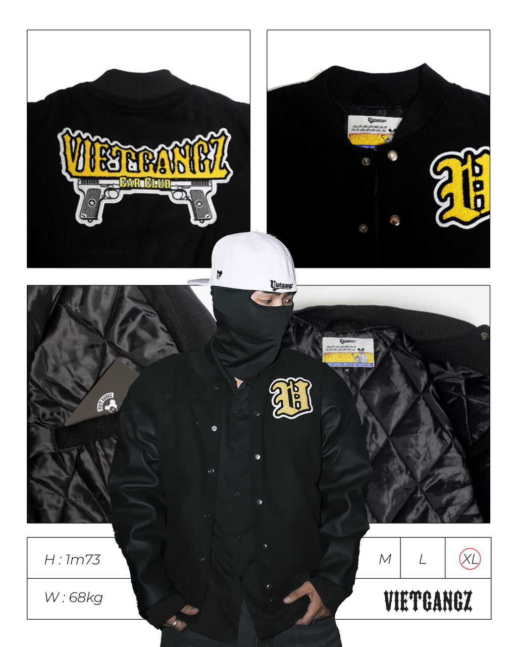 VGZ “Car Club” Varsity Jacket
