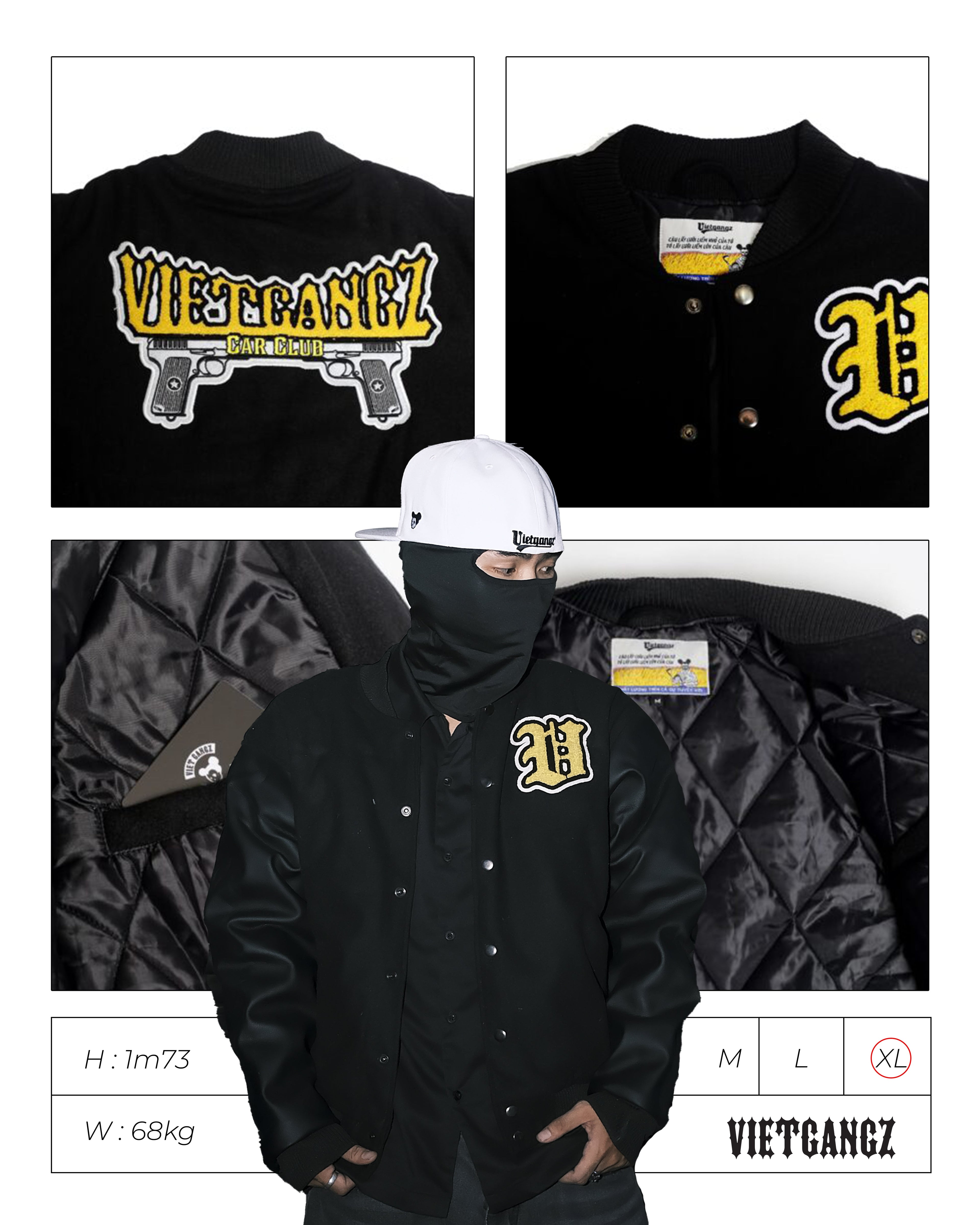 VGZ “Car Club” Varsity Jacket