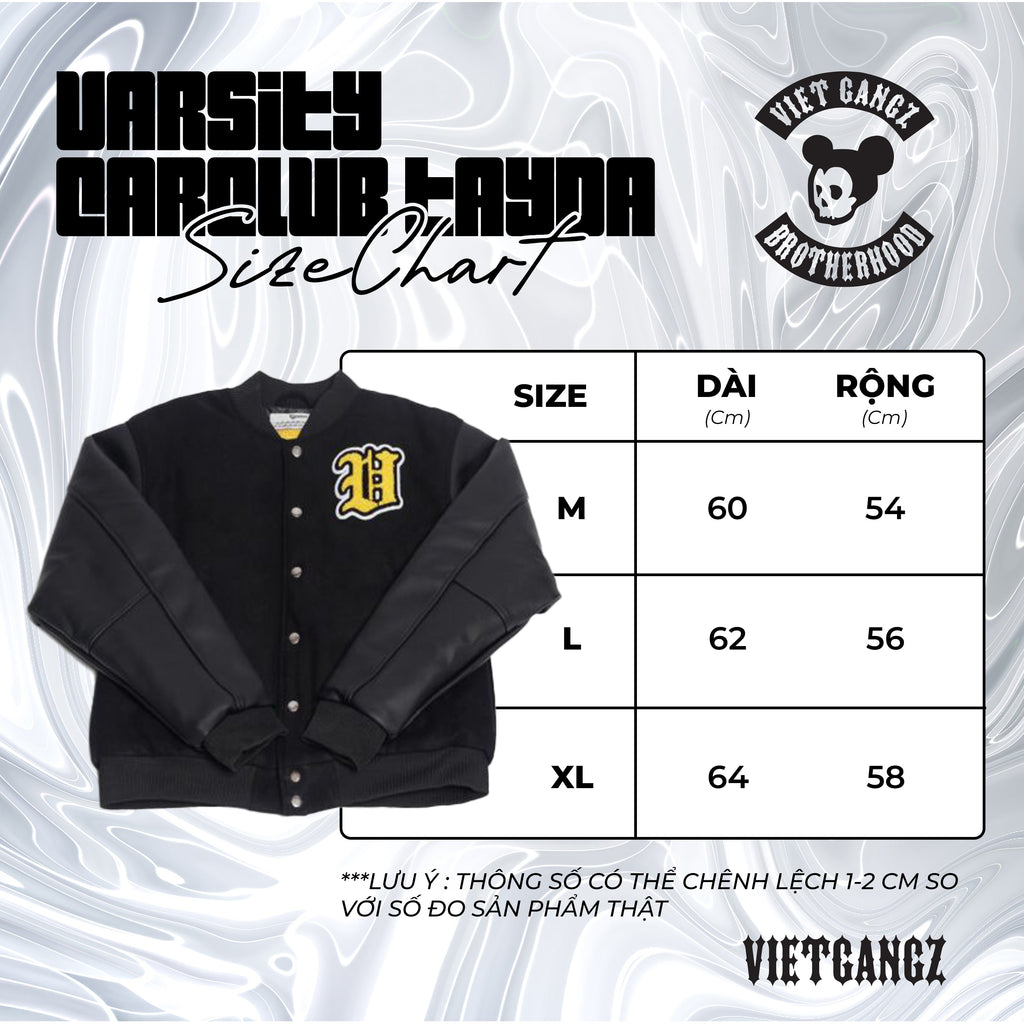VGZ “Car Club” Varsity Jacket