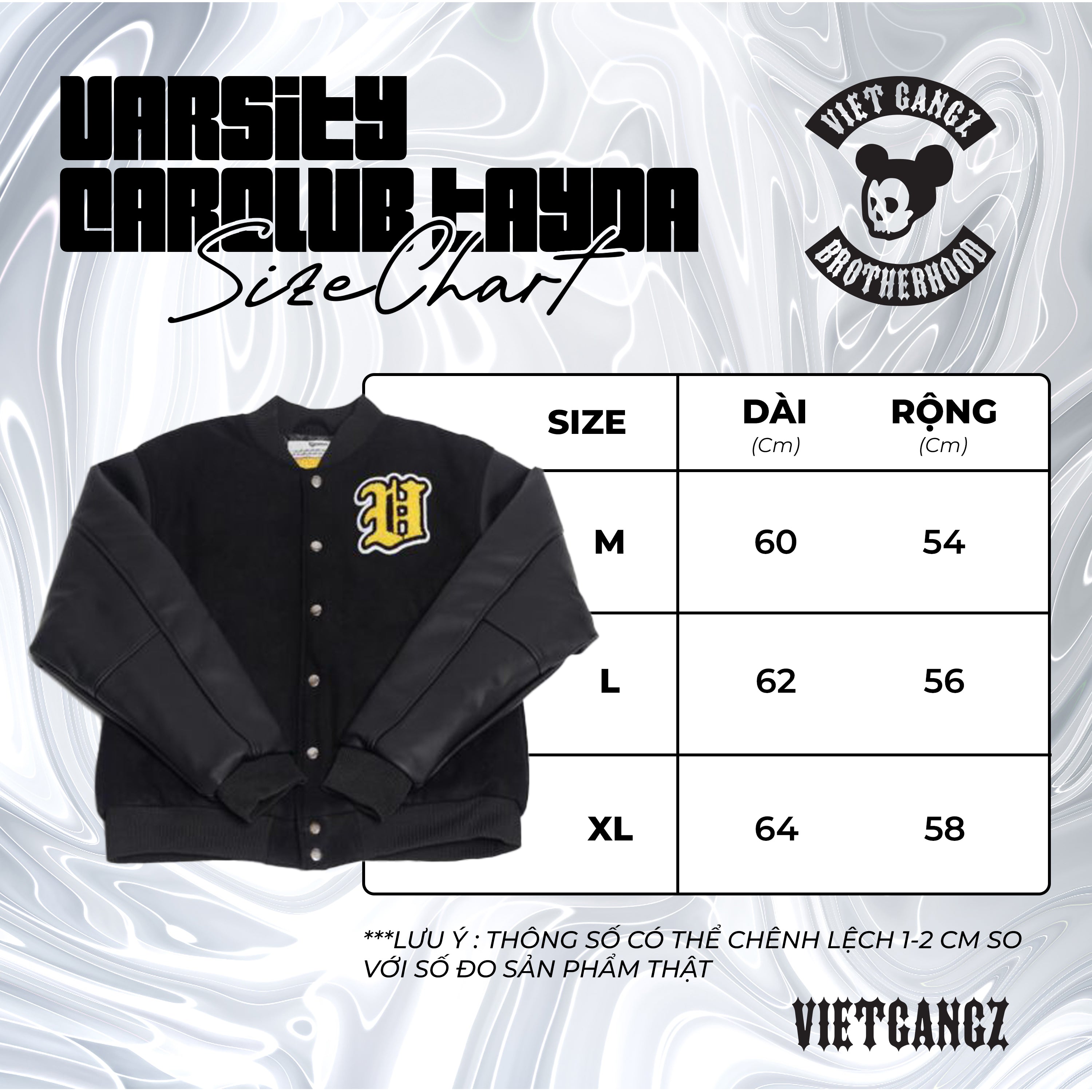 VGZ “Car Club” Varsity Jacket